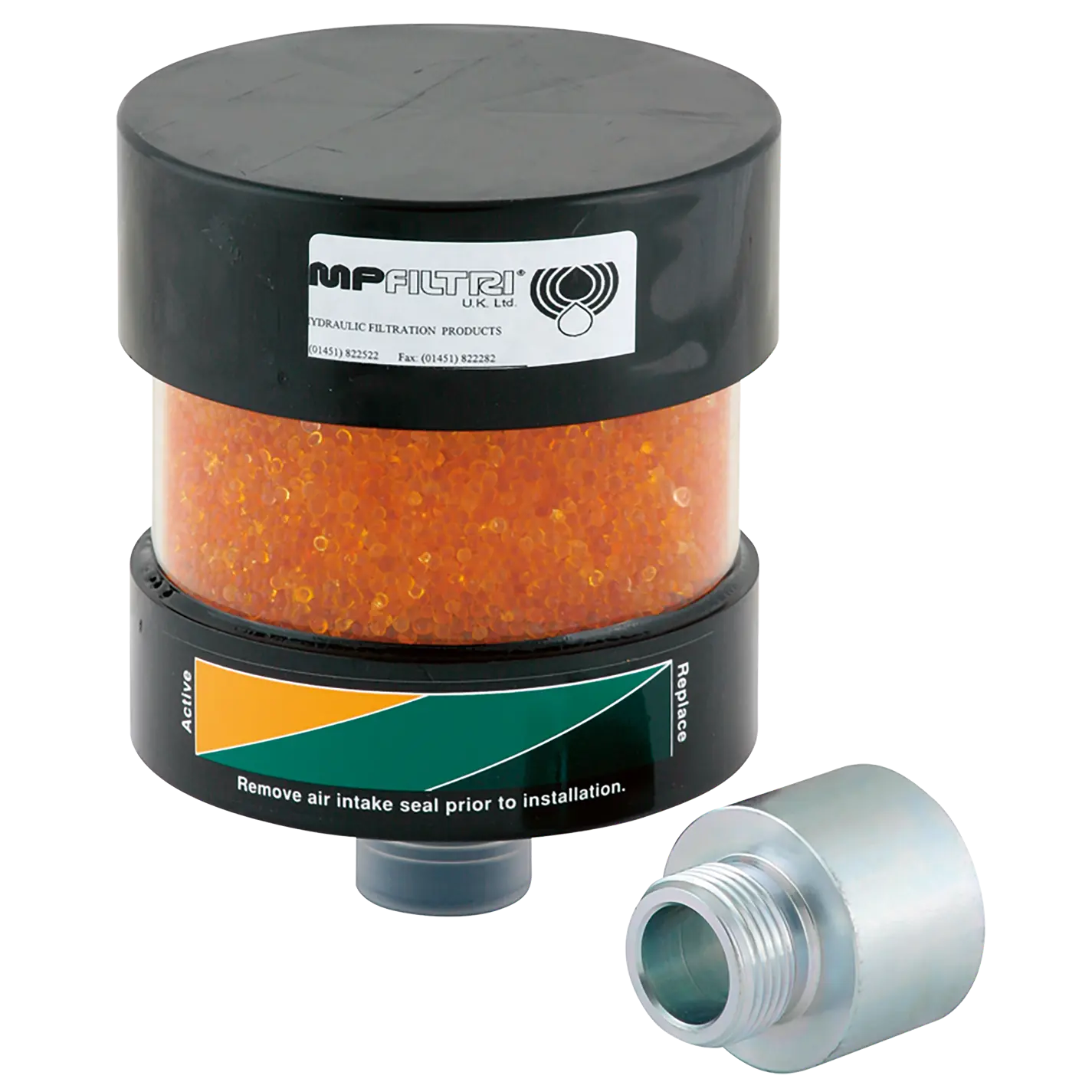 1 BSP Parallel Male Desiccant Air Breather 2 Micron Hydraflex 1 BSP Parallel Male Desiccant Air Breather 2 Micron Hydraflex